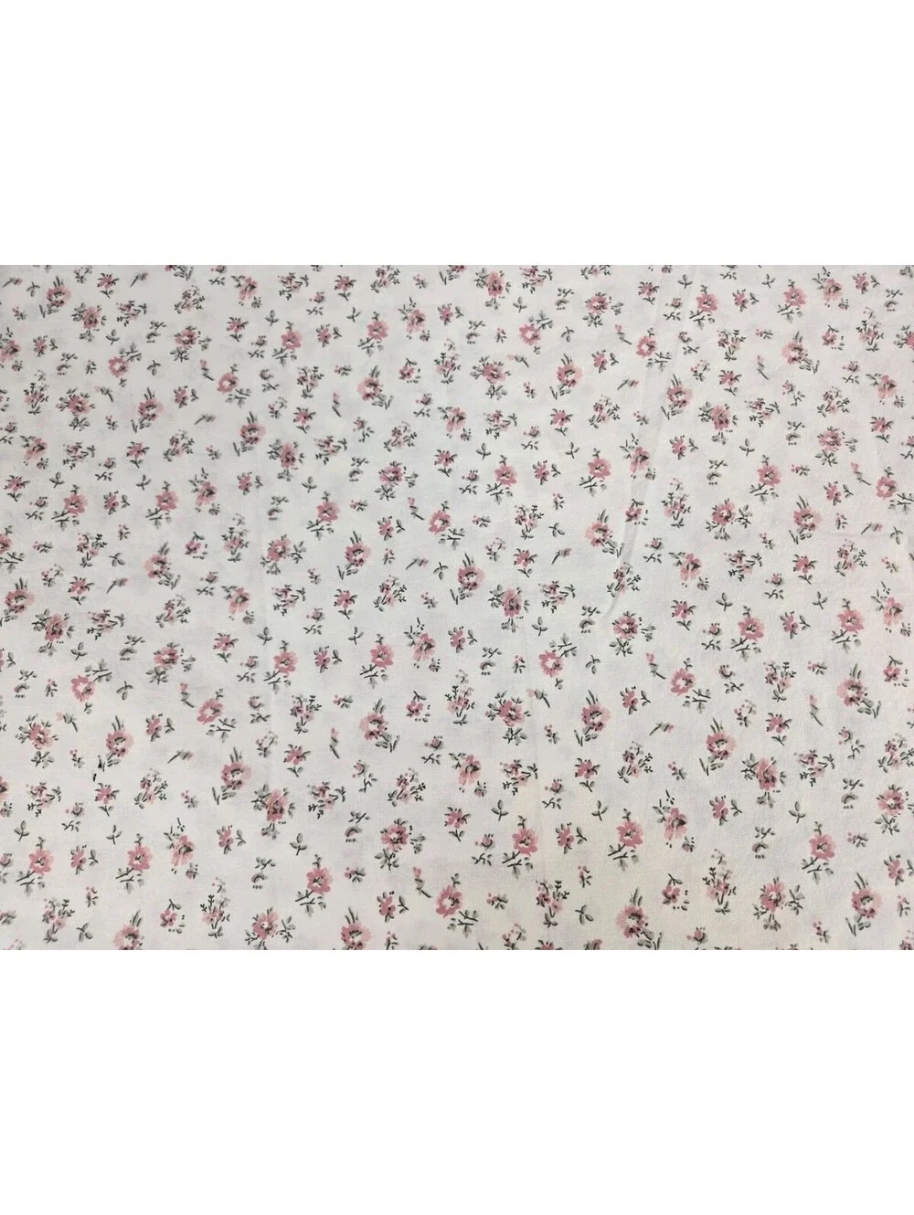 Laura Ashley Pink Flower Flat Sheet Full